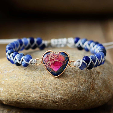 Heart Of The Sea Sodalite Bracelets-Your Soul Place